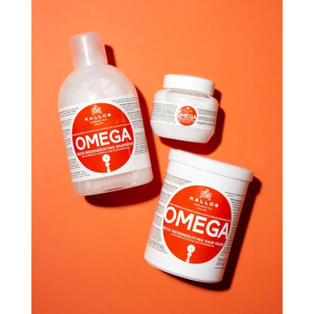 Omega Hair Shampoo - Regenerační šampon s omega-6 komplexem a makadamia olejem 